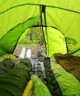 Intérieur de la tente de trekking ultralight 2 places