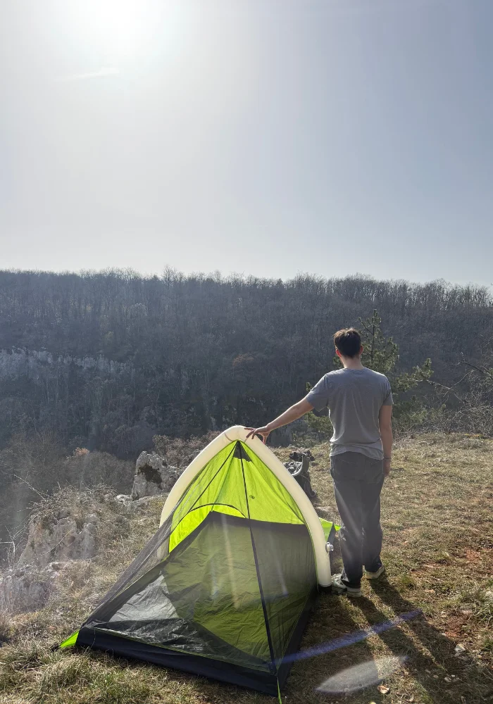 Tente baribal gonflable 