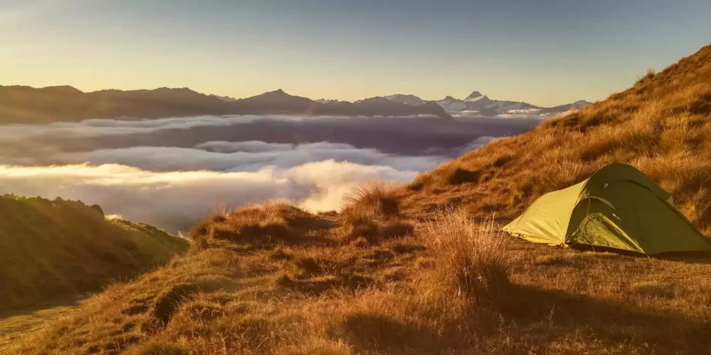 Tente bivouac nature