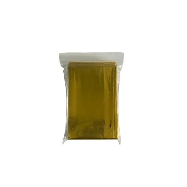 couverture de survie emballé