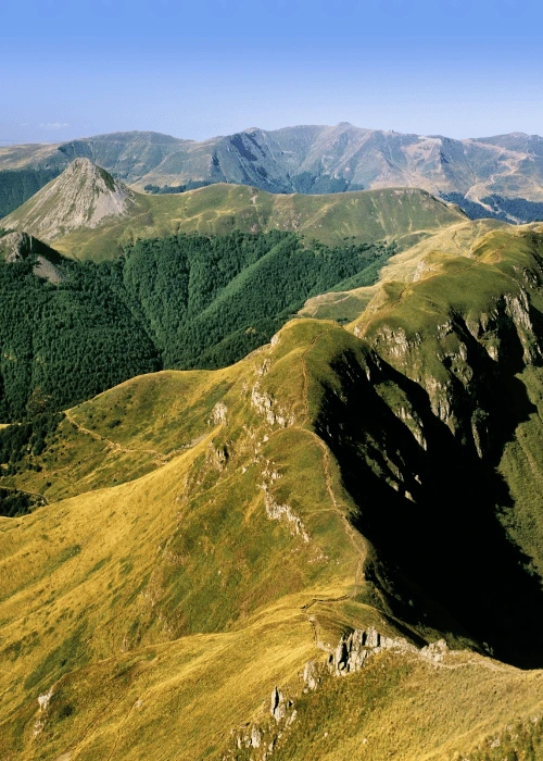 Bivouac dans le massif centrale en auvergne