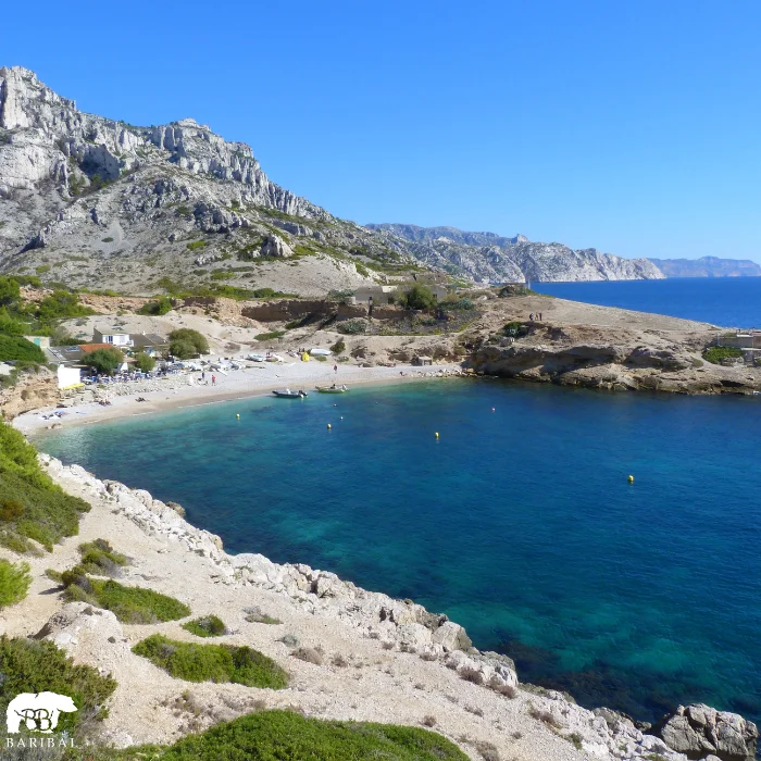 cote de marseille qui donne sur la mer