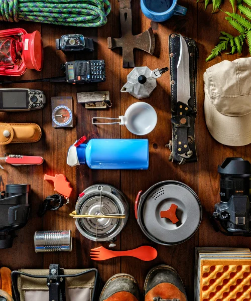 Materiel de randonnee